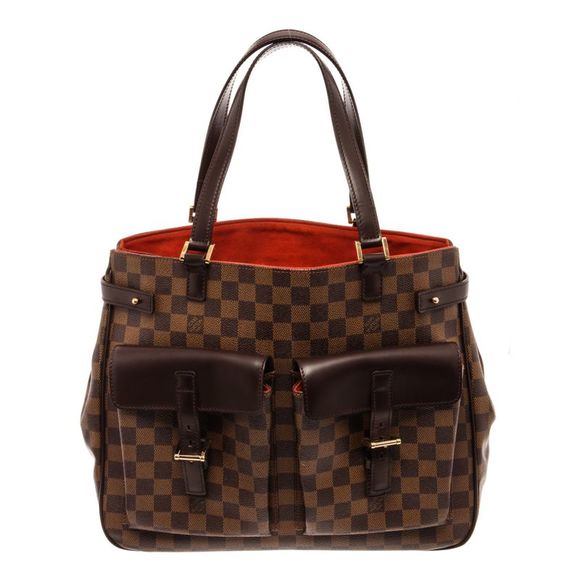 Louis Vuitton Brown Damier Ebene Canvas Uzes Tote Bag - Picture 1 of 8